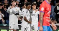 Real Madrid goleó 5 a 0 a Deportiva Minera en la Copa del Rey :: Olé USA