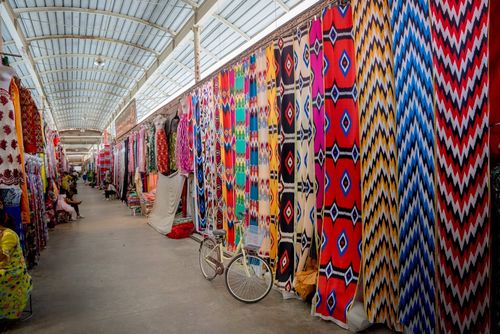 Modern trade fair in Kashgar