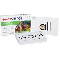 Eyewords Sight Word & Phonics Flash Cards with Sound Mapping, Set 2 (High-Frequency Words 51–100), Picture-Embedded, Multisensory Learning, Pre-K–Grade 3, Homeschool & Classroom Use, Model EW-26