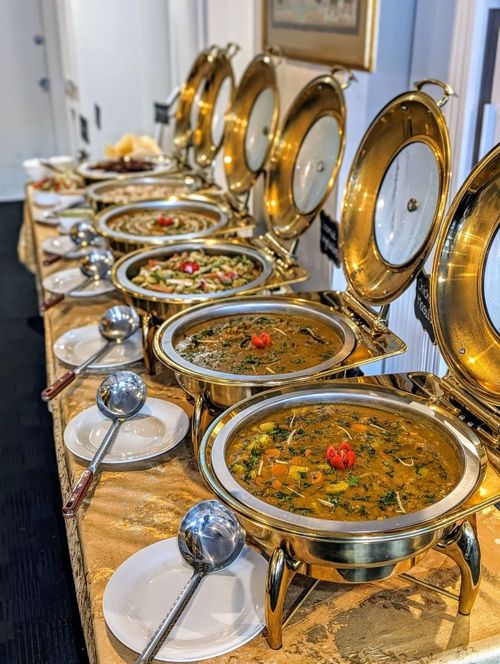 Catering Setup and Service Staff