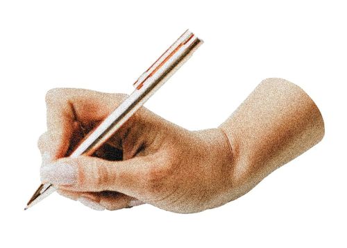 Foto escribir con pluma png en un fondo transparente