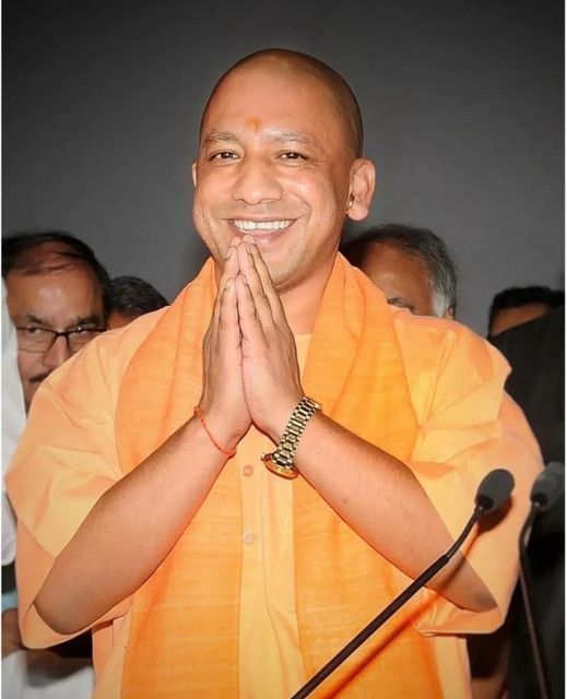 Maharaj Yogi Adityanath on Instagram: "जय राम जी की #yogiadityanath #upcm" | Youtube banner design, Hd happy birthday images, Yogi aditya nath images