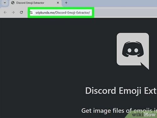 Step 2 Go to an online Discord emoji extraction tool.