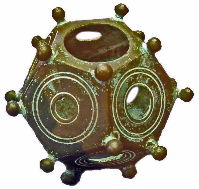 Roman dodecahedron. Photo Credit