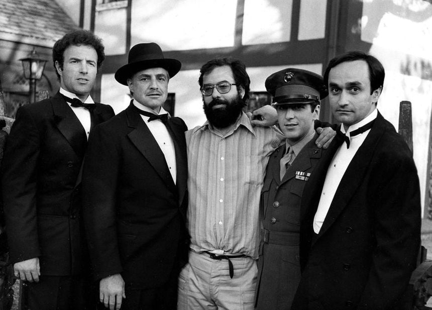 he godfather 1972 francis ford coppola marlon brando al pacino james caan