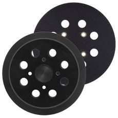 2 Pack 5 Inch Orbital Sander Pads Compatible with Milwaukee 2648-20 6021-21, 8 Hole Hook and Loop Backing Replacement Pad for Part Number 51-36-7100 RS290G P411 R2600 Random Orbit Sanders