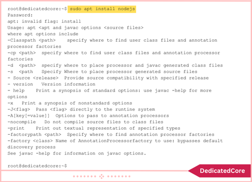 guide to install nodejs version