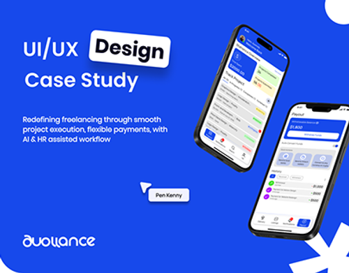 UI/UX Design Case Study (Duollance)