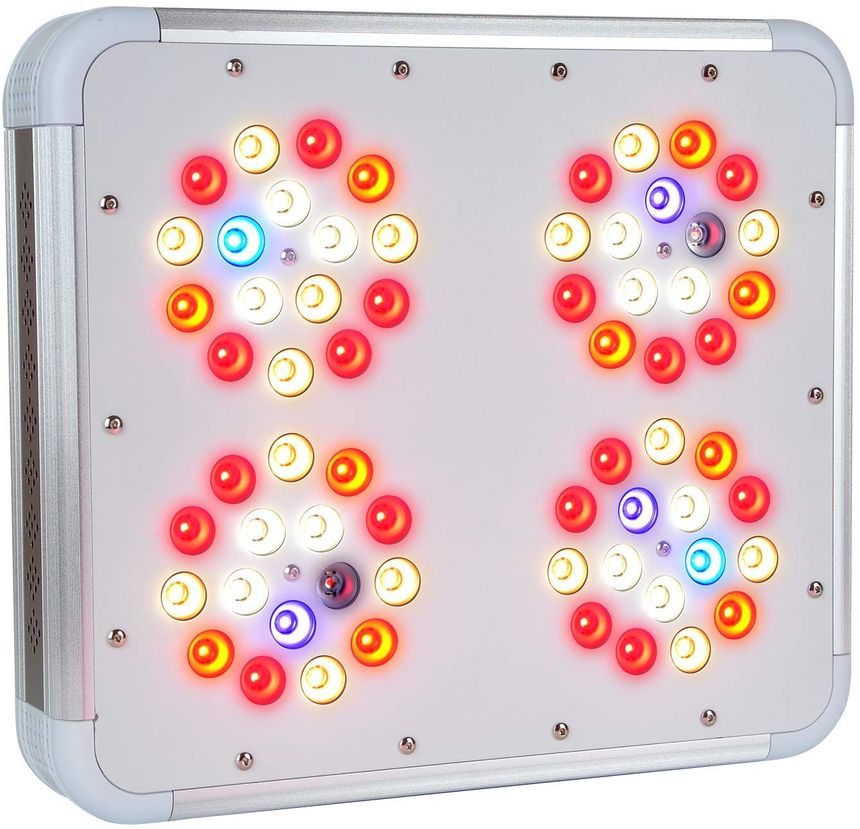 LEDTonic Z5 - 118W LED Grow Light Veg/Bloom - Full Spectrum Quiet, Cool Lamp for Indoor Growing - Perfect for M Tent and 1-4