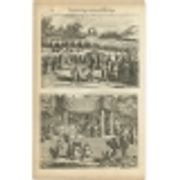 Untitled Print of a Funeral on Ceylon - Baldaeus (1672)