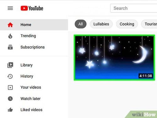 Step 1 Navigate to the YouTube video.