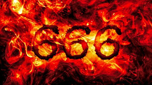 666, number 666, devil number, satanic symbol, occult number, mysterious number, biblical 666, ominous number, apocalyptic number, numerology 666