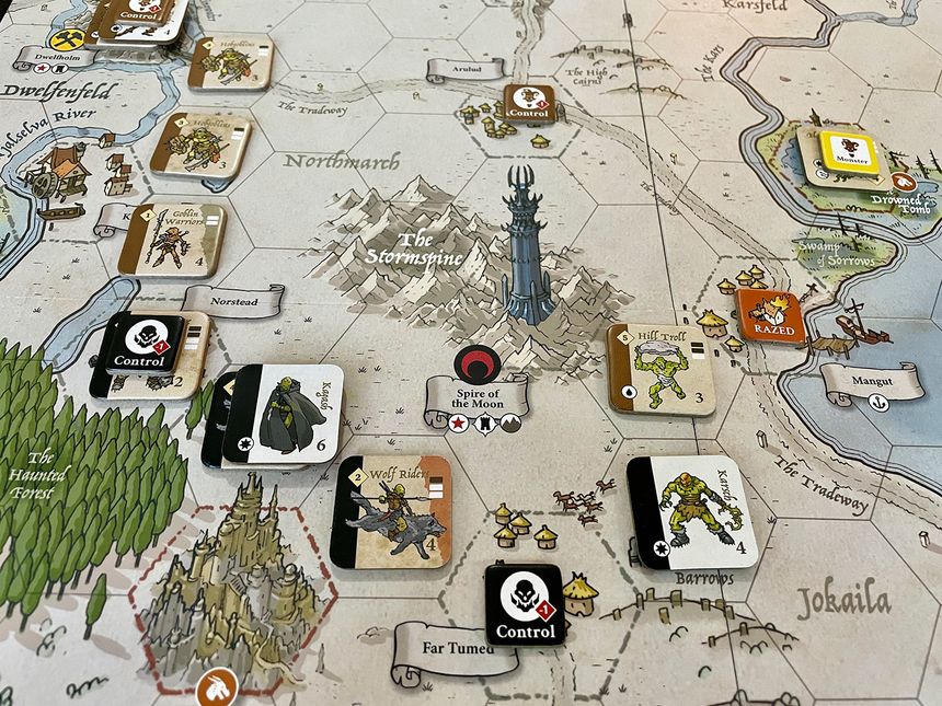 Burning Banners Map