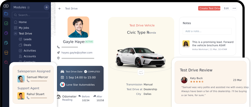 Zoho CRM Image