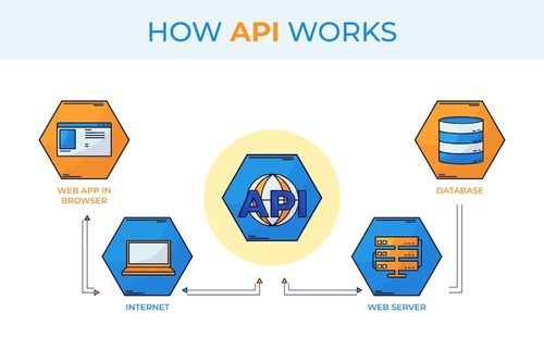 Free Vector hand drawn api infographic
