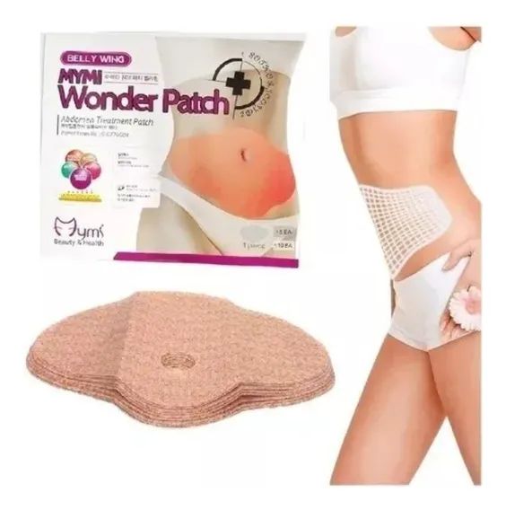 25 Parches Wonder Patch Mymi Adelgazar,anticelulitis Vientre